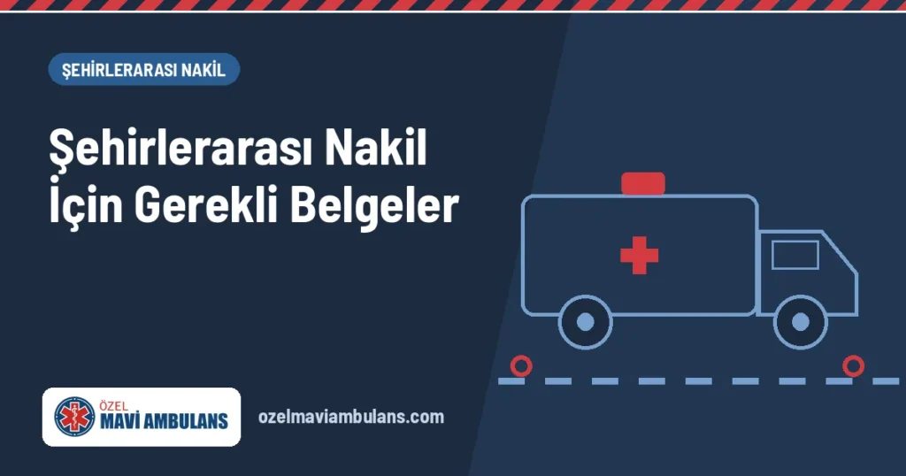 Şehirlerarası hasta nakli belgeleri kapak görseli